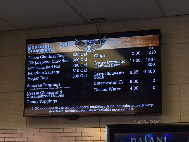 Biker Jim's Gourmet Dogs - The Restaurant - Denver, CO menu_pic