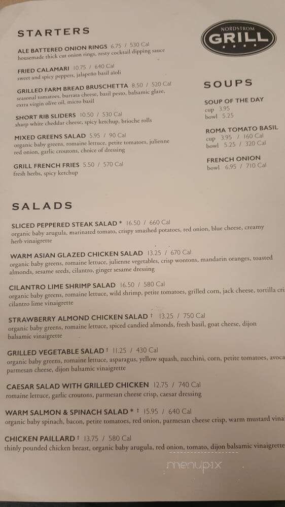 Nordstrom Sixth Pine - Newark, DE menu_pic