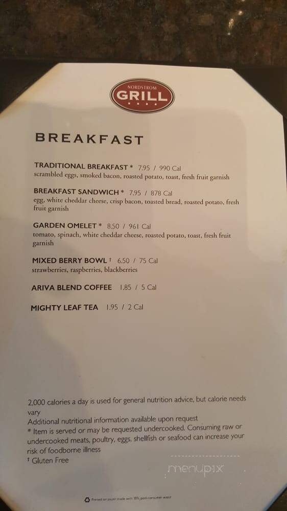 Nordstrom Sixth Pine - Newark, DE menu_pic
