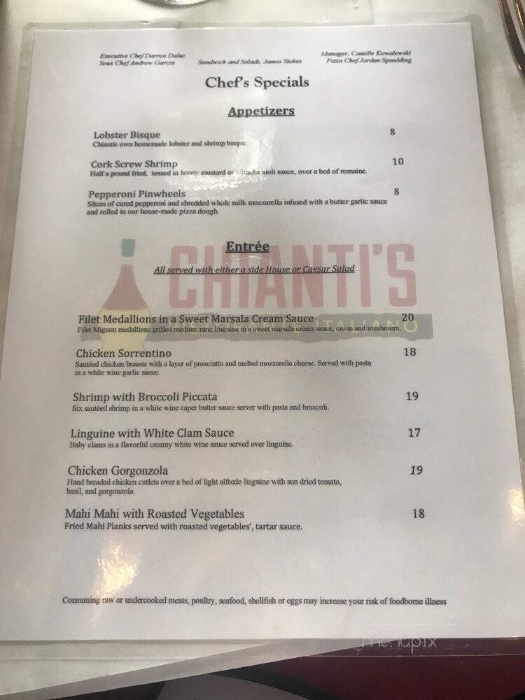 Chianti's Pizza - Sanford, FL