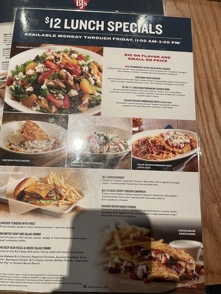 Bj's Restaurant And Brewhouse Pembroke Pines Menu of BJ's Restaurant Brewhouse in Pembroke Pines, FL 33026