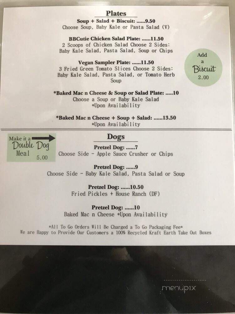Gluten Free Cutie - Roswell, GA menu_pic