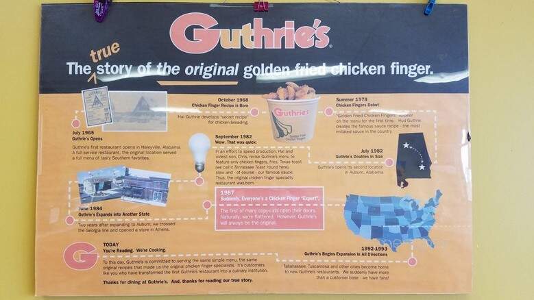 Guthrie's Golden Fried Chicken Fingers - Ringgold, GA