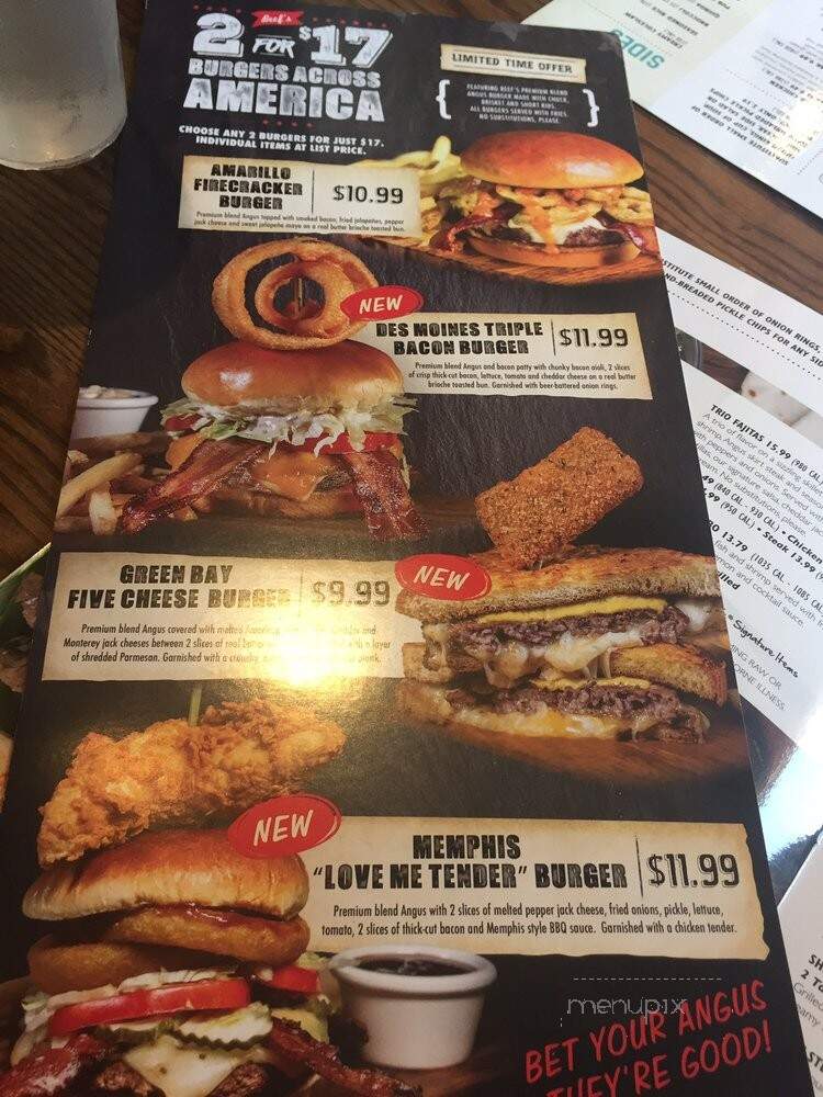 Beef O'Brady's - Meridian, ID menu_pic