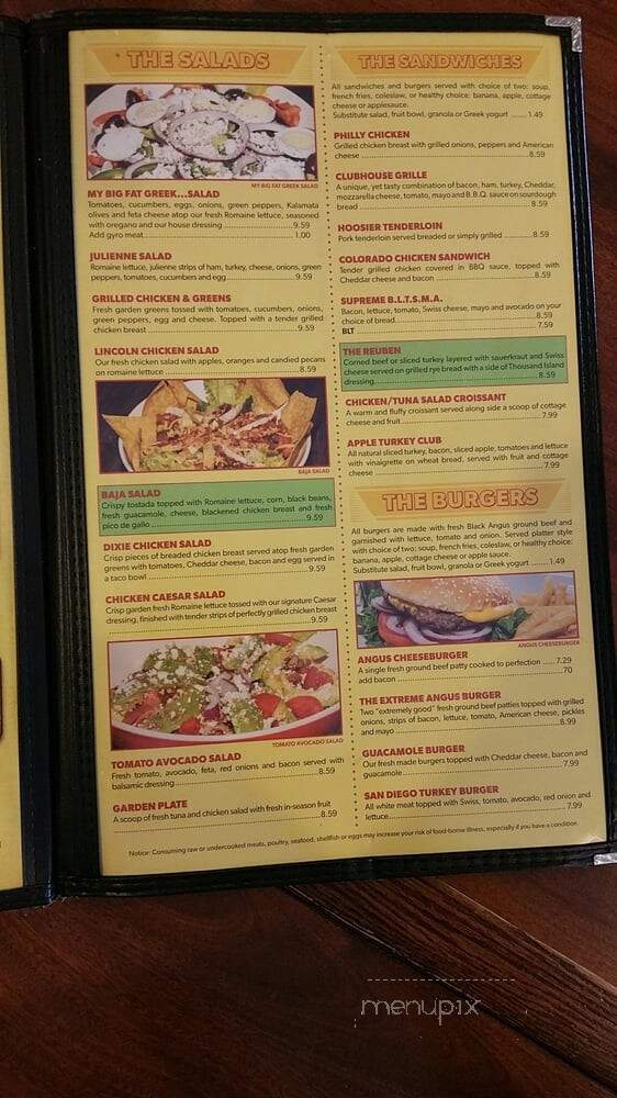 Lincoln Square Pancake House - Greenfield, IN menu_pic