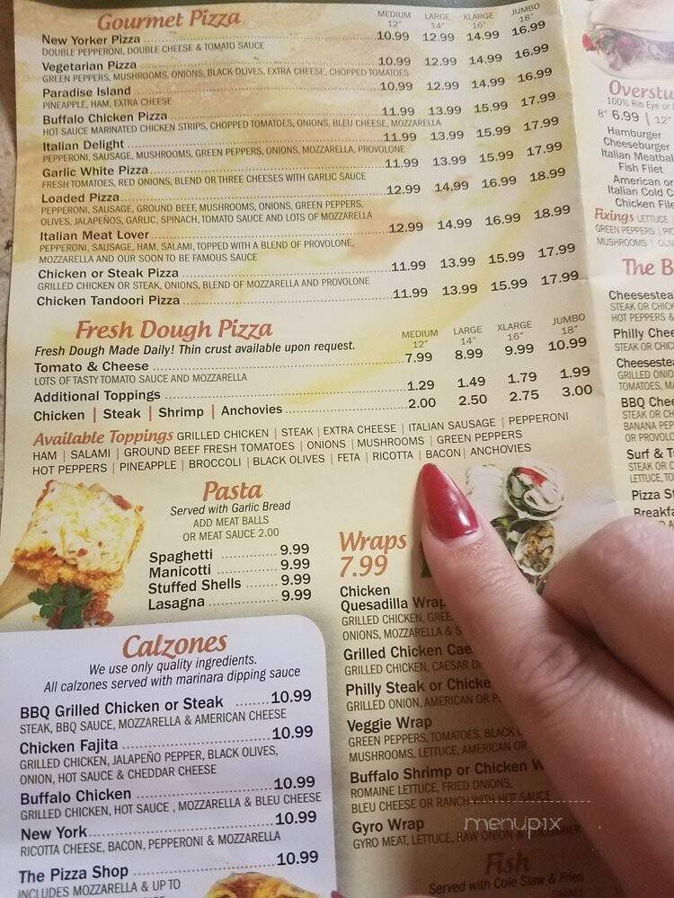 The Pizza Shop - Pasadena, MD