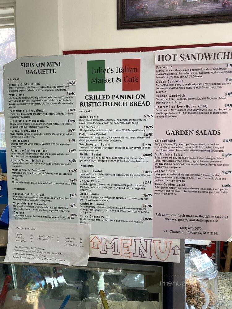 Juliet's Italian Market Cafe - Frederick, MD