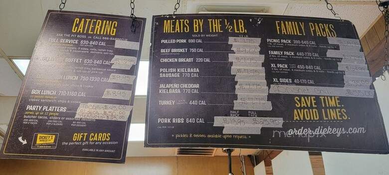 Dickey's Barbecue Pit - Flowood, MS menu_pic
