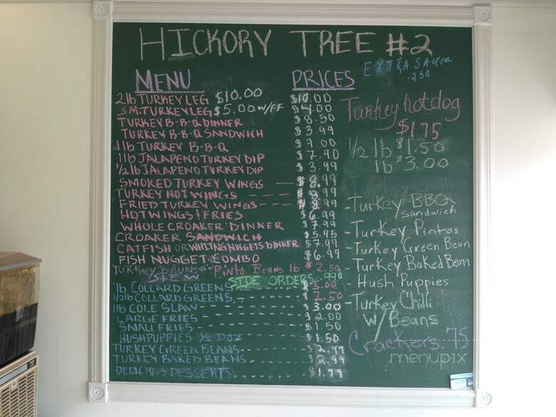 Hickory Tree Turkey BBQ - Greensboro, NC menu_pic