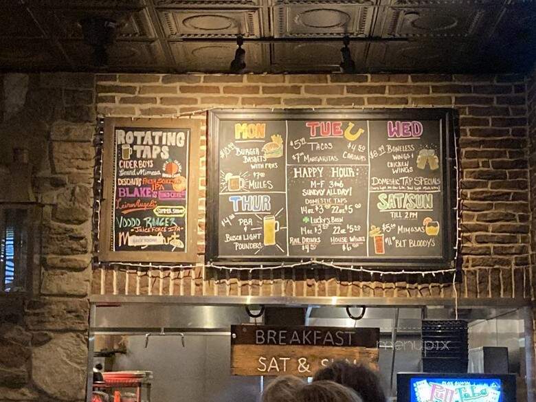 Lucky's 13 Pub - Fargo, ND menu_pic