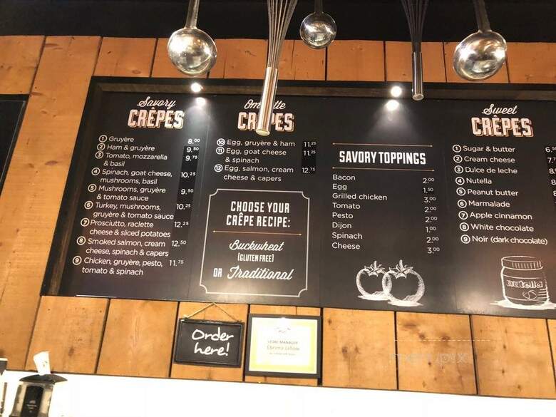 Vive la crpe! - New York, NY menu_pic