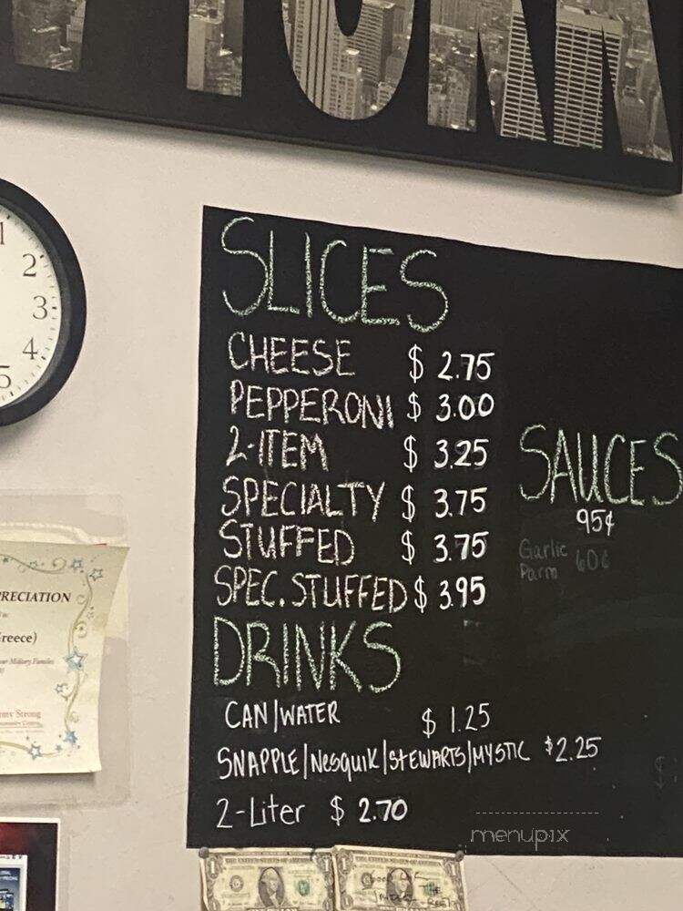 Pizzeria5 - Rochester, NY menu_pic