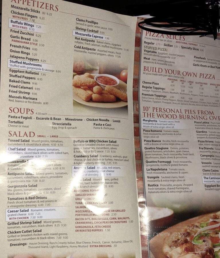 Sinapis Pizza Rustica - Bedford Hills, NY menu_pic