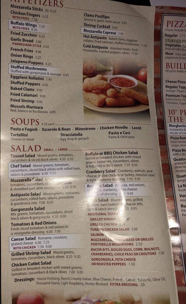 Sinapis Pizza Rustica - Bedford Hills, NY menu_pic