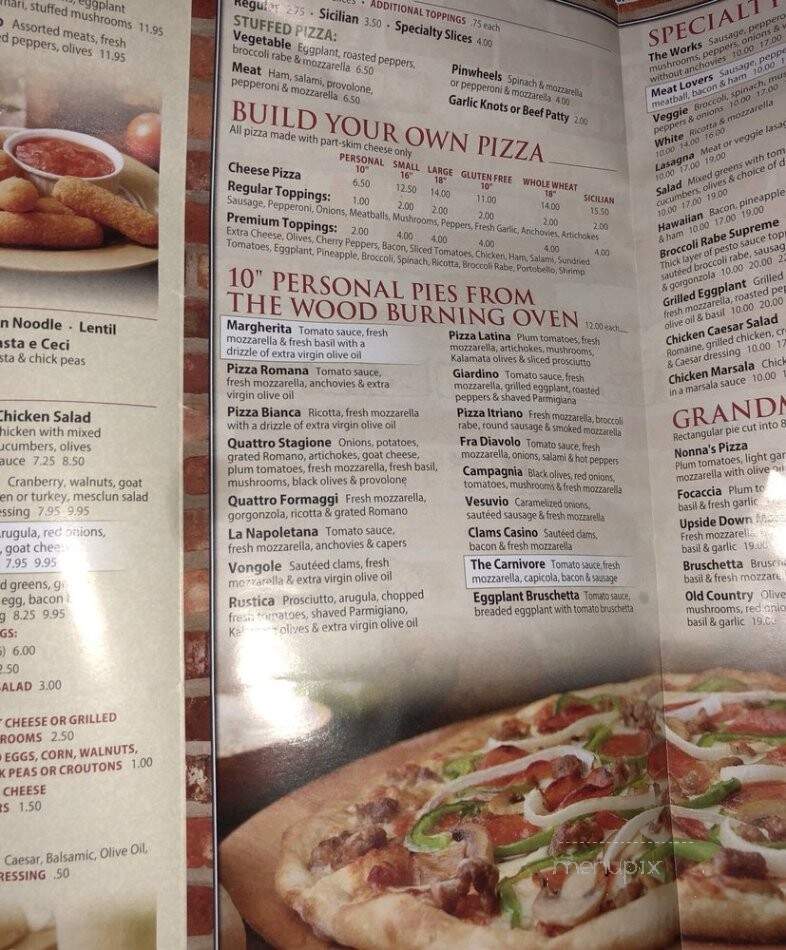Sinapis Pizza Rustica - Bedford Hills, NY menu_pic