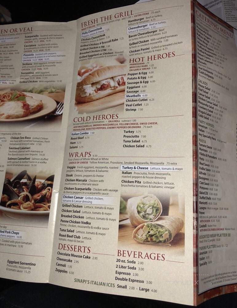 Sinapis Pizza Rustica - Bedford Hills, NY menu_pic