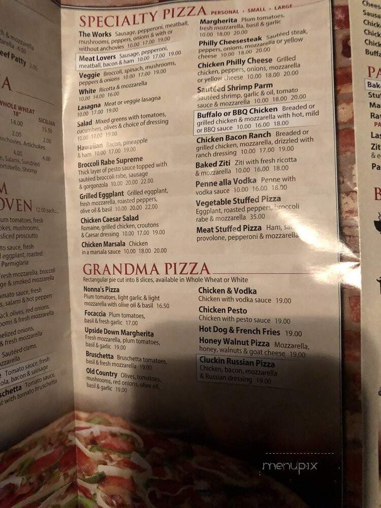 Sinapis Pizza Rustica - Bedford Hills, NY menu_pic
