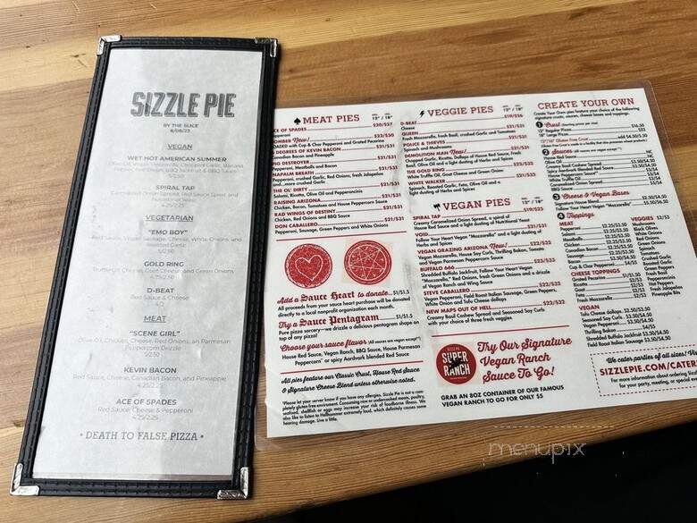 Sizzle Pie - Portland, OR menu_pic