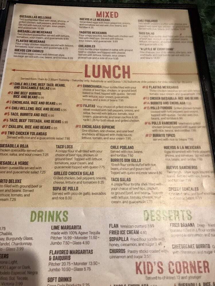 San Jose Mexican Restaurant - Lexington, SC