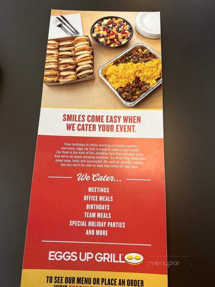 Eggs Up Grill - Myrtle Beach, SC menu_pic