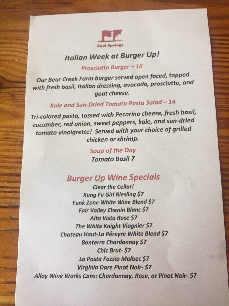 Burger Up - Franklin, TN