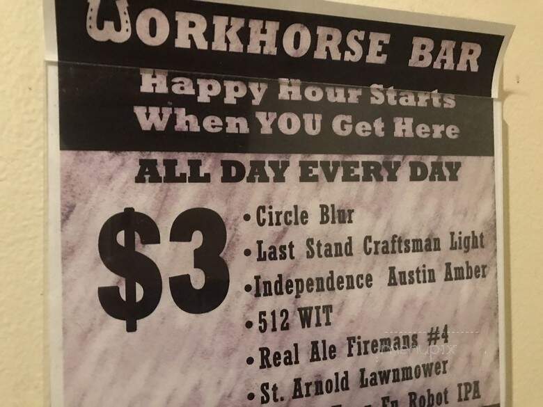 Workhorse Bar - Austin, TX
