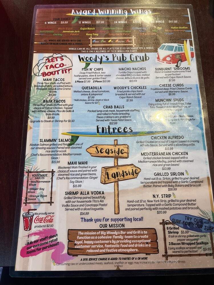 Big Woody's Bar Grill - Chesapeake, VA