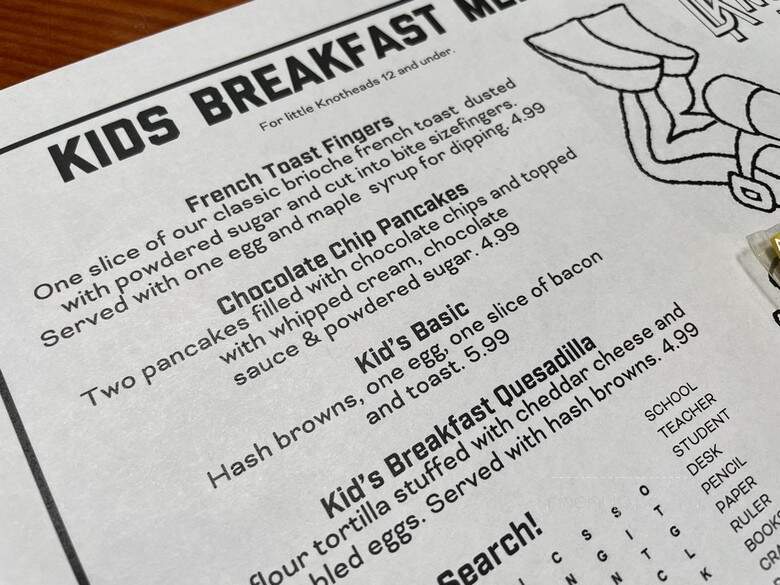 Diamond Knot Brewpub @ MLT - Mountlake Terrace, WA menu_pic
