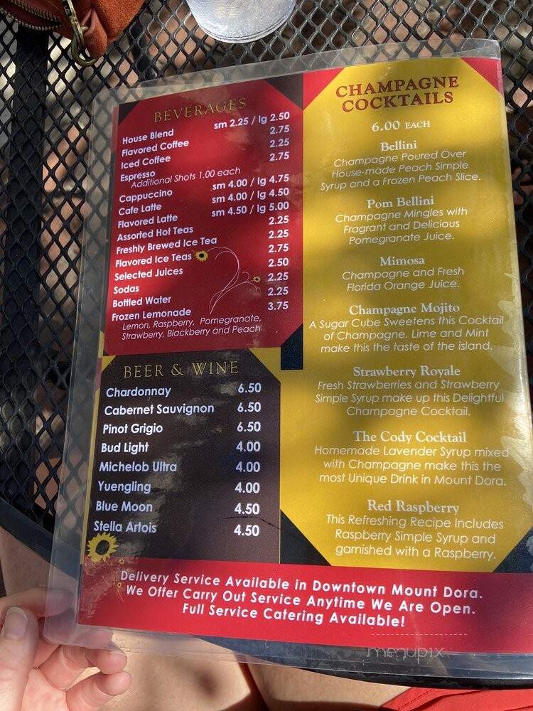 Cody's on 4th - Mount Dora, FL menu_pic