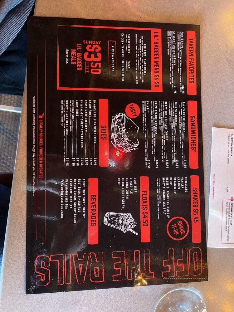 Bagger Dave's Legendary Burger Tavern - Grand Rapids, MI menu_pic