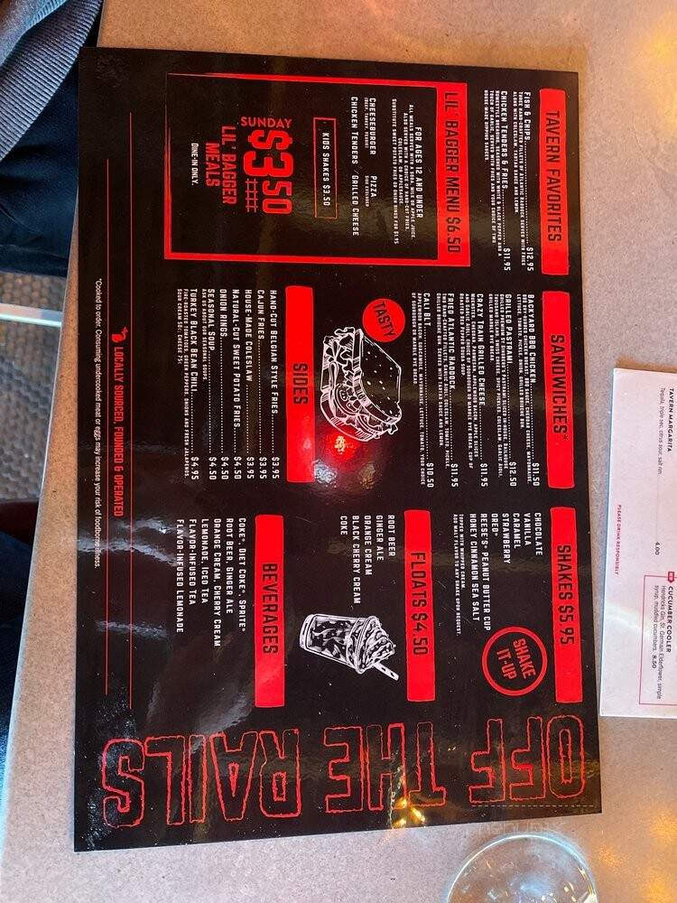Bagger Dave's Legendary Burger Tavern - Grand Rapids, MI menu_pic