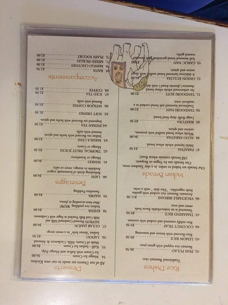 Vegetarian - Saint Croix Falls, WI menu_pic