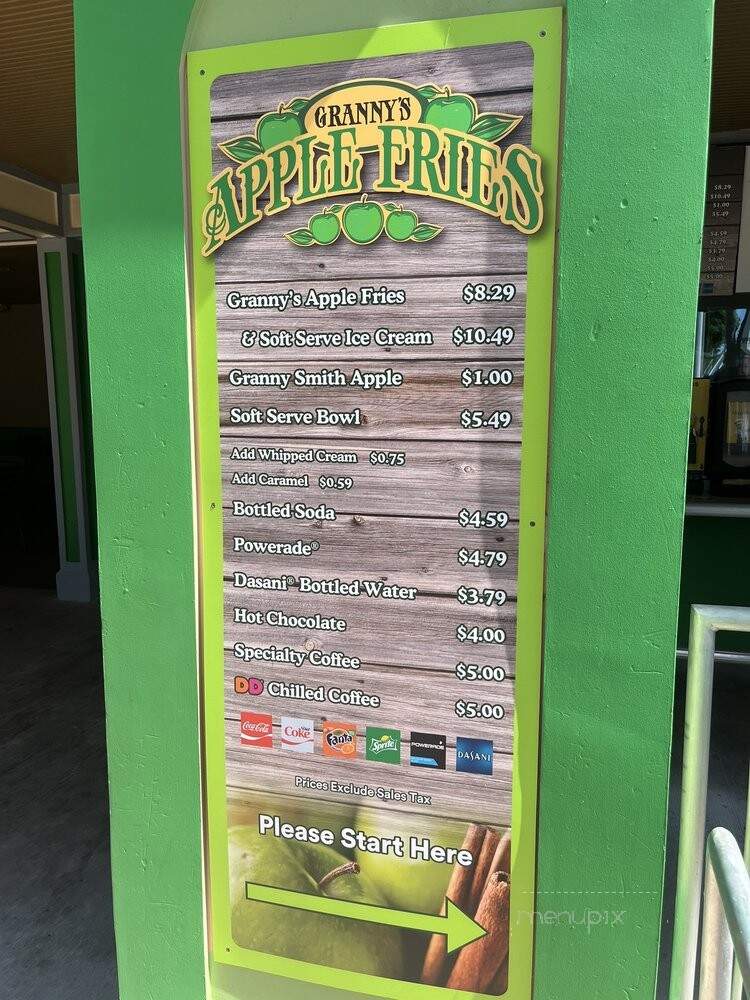 Granny's Apple Fries - Winter Haven, FL menu_pic