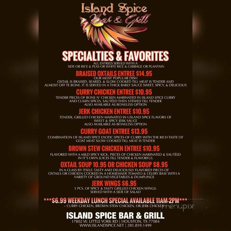 Island Spice Market - Houston, TX