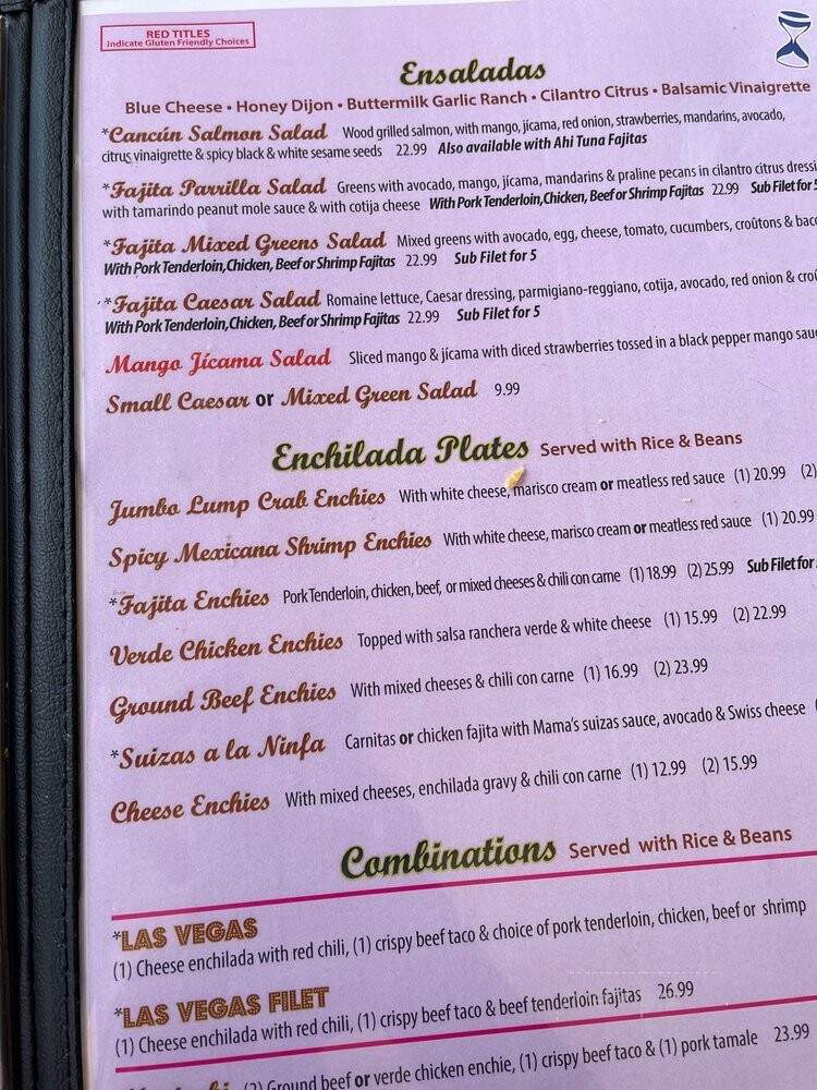 El Tiempo Cantina - Houston, TX menu_pic