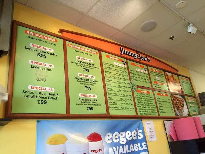 Jimmy and Joe's Pizzeria - Mesa, AZ menu_pic