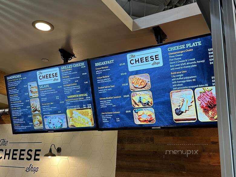 The Cheese Shop - Costa Mesa, CA menu_pic
