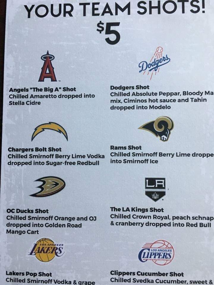 Baddeleys Pourhouse - Long Beach, CA menu_pic