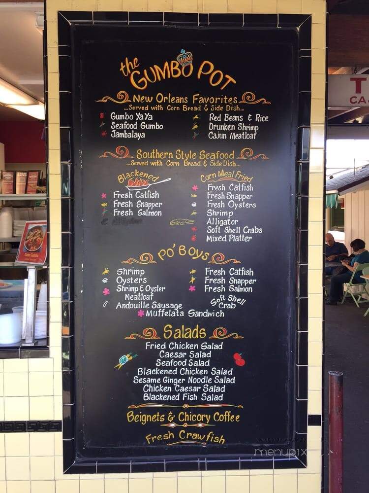 The Gumbo Pot - Los Angeles, CA menu_pic