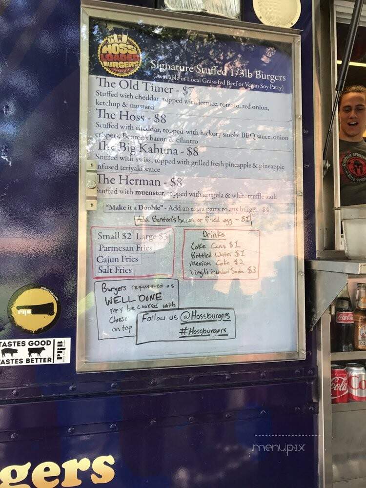 Hoss' Loaded Burger - Food Truck - Nashville, TN