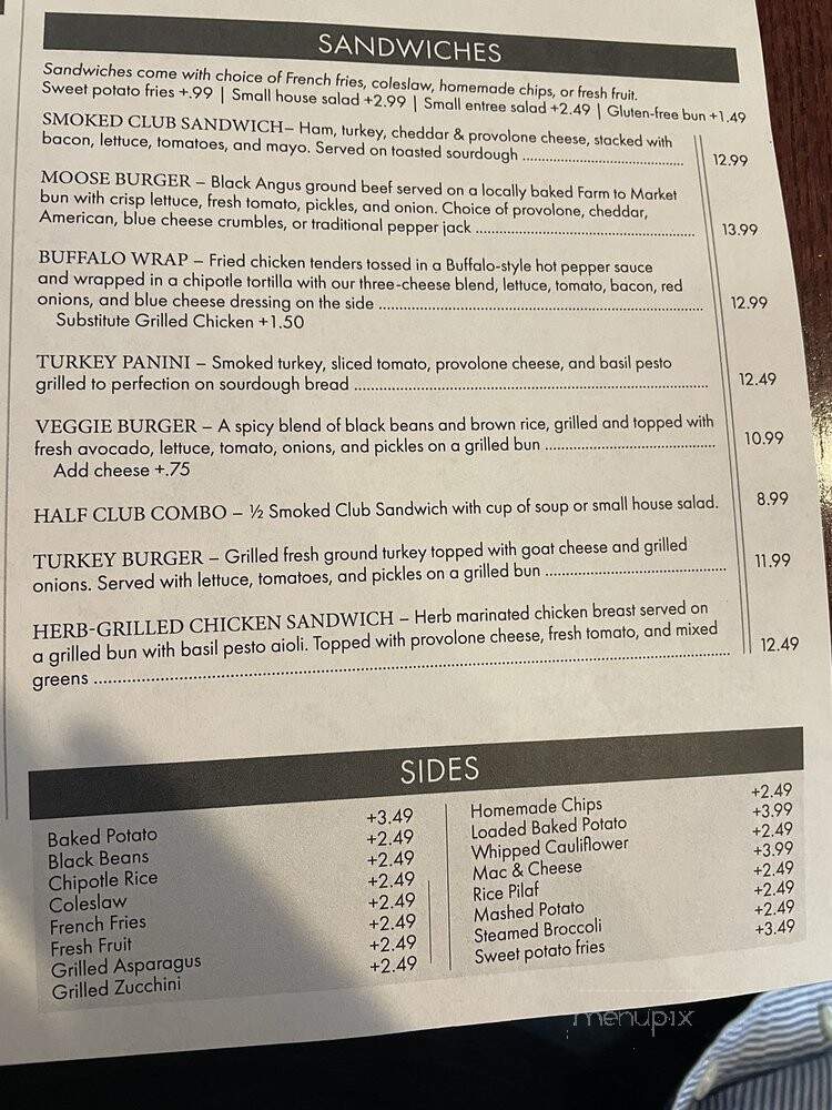 Blue Moose - Topeka, KS menu_pic