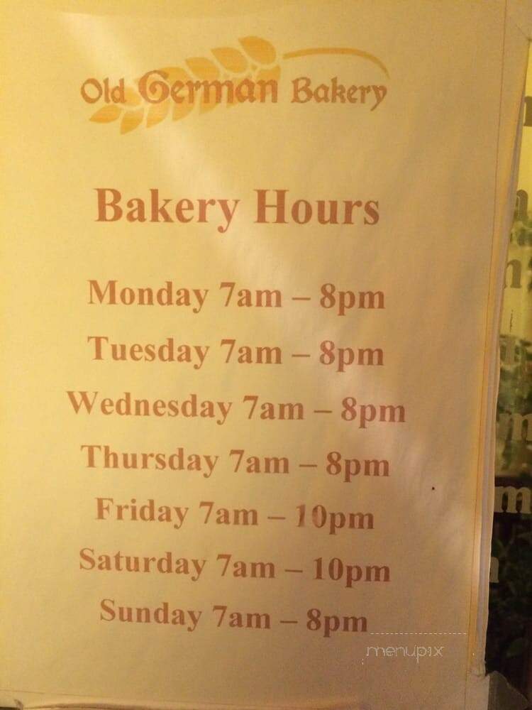 Old German Bakery - Hoboken, NJ