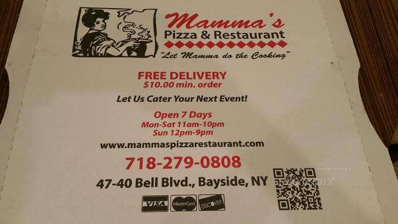 Mamma's Pizza Restaurant - Bayside, NY