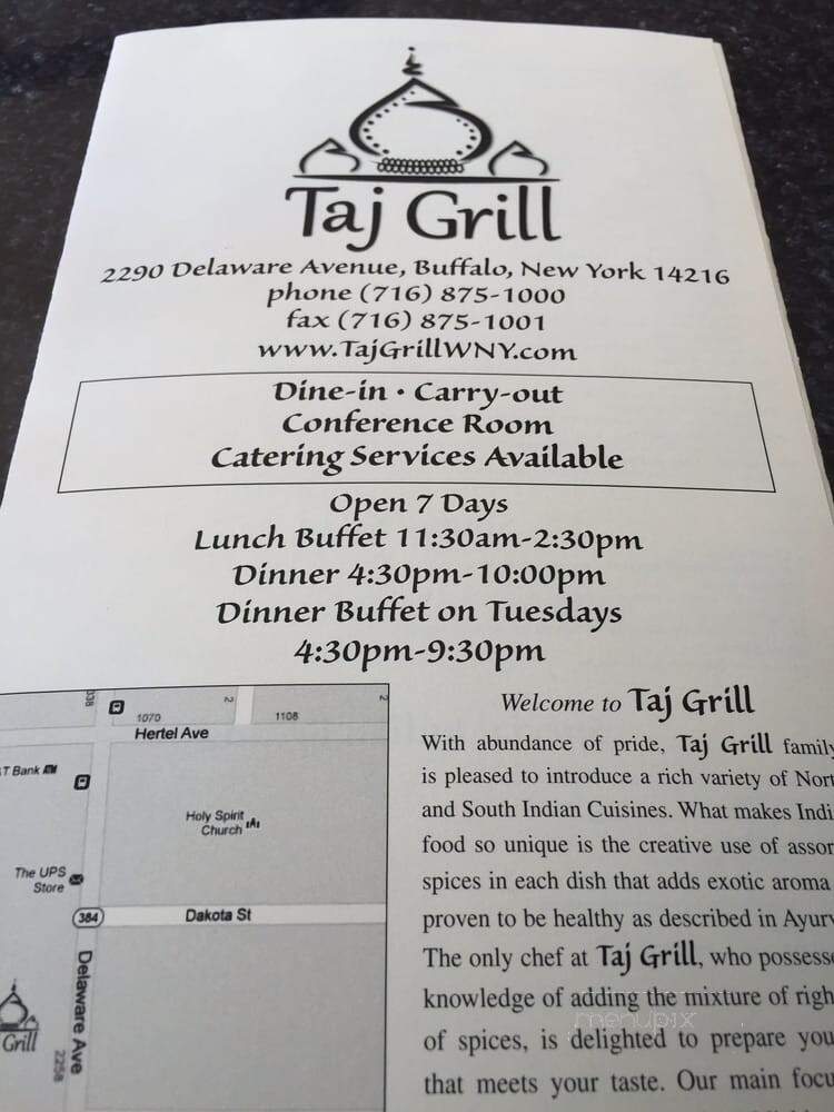 Taj Grill - Buffalo, NY