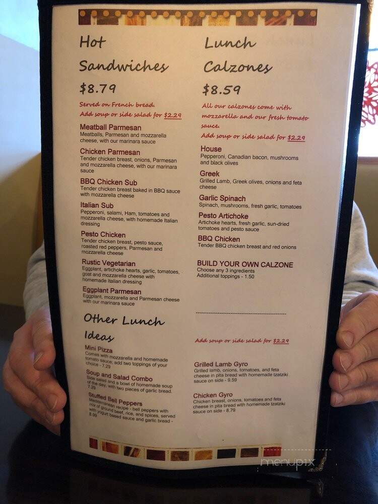Domani Pizzeria - Seattle, WA menu_pic