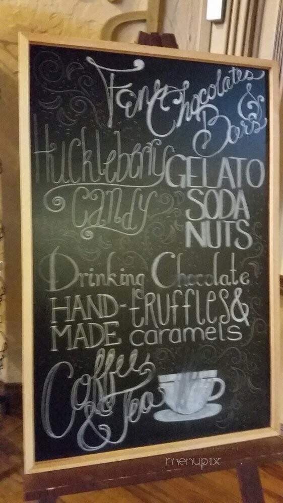 The Chocolate Apothacary - Spokane, WA menu_pic