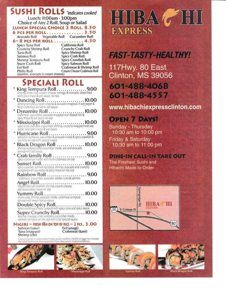 Hibachi Express - Clinton, MS