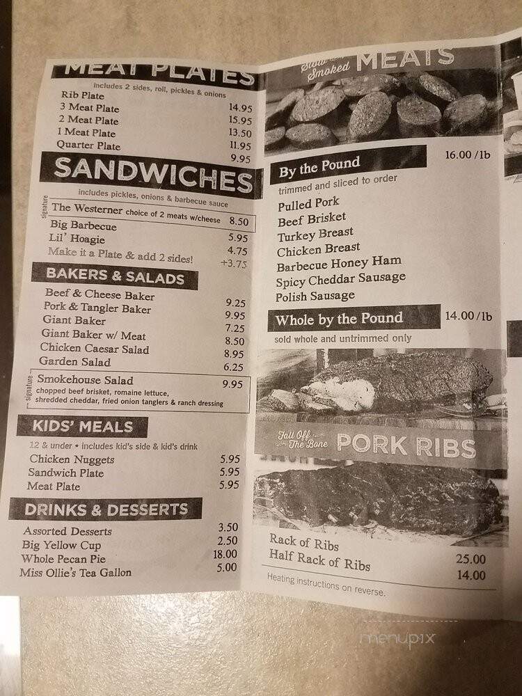 Dickey's Barbecue Pit - Morgan Hill, CA menu_pic