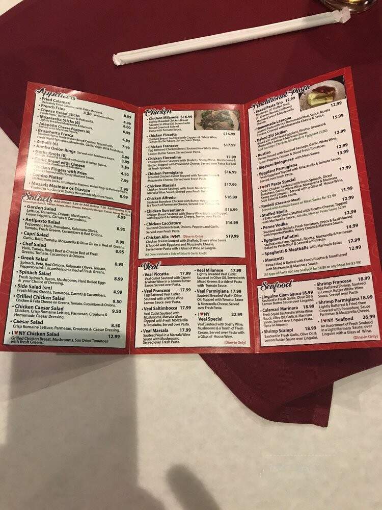I Love NY Pizza - Clermont, FL menu_pic