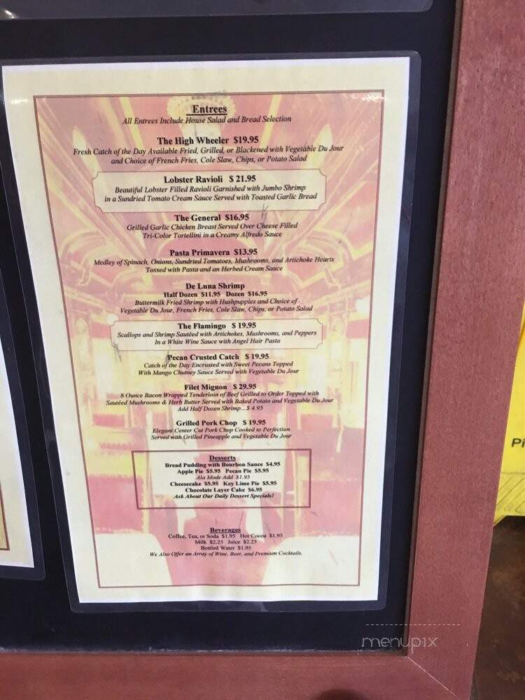 1912 Restaurant - Pensacola, FL menu_pic